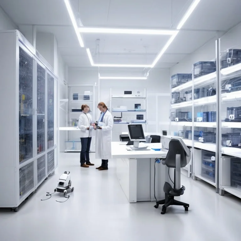 Prototypaufbau im Labormaßstab