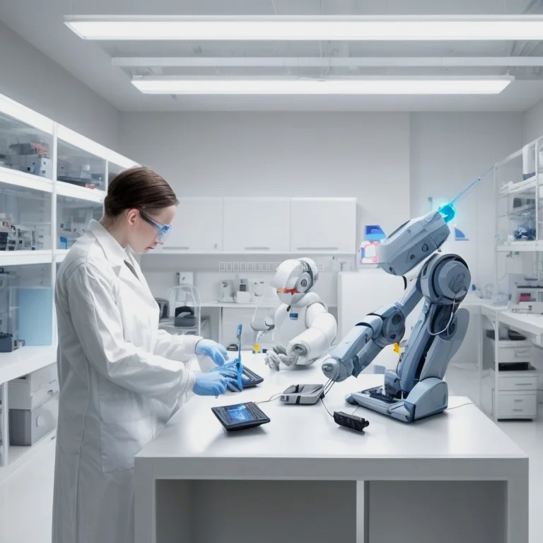 Laborsicht auf KI-Geräte am Prüfstand